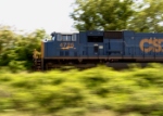 CSX 4725 in motion